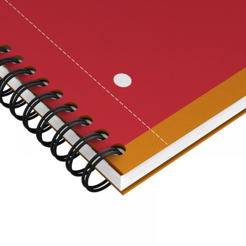 Agenda organizator Oxford International Active Book A4+ 80 file dictando, portocaliu [2]