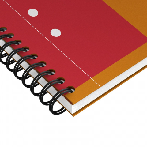 Agenda organizator Oxford International Active Book A5+ 80 file dictando, portocaliu [3]