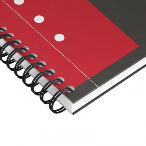 Agenda organizator Oxford International Notebook A5+ 80 file patratele, gri [5]