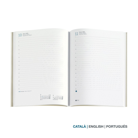 Agenda zilnica 2026 Colour Block Graphic Miquelrius 15.5 x 21.3 cm [1]