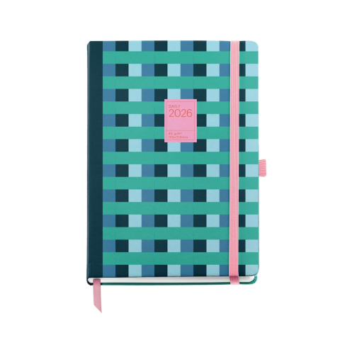 Agende datate - Agenda zilnica 2026 Colour Block Graphic Miquelrius 15.5 x 21.3 cm