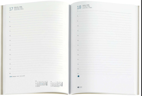 Agenda zilnica legata Miquelrius Plus 2026 Gradient [2]