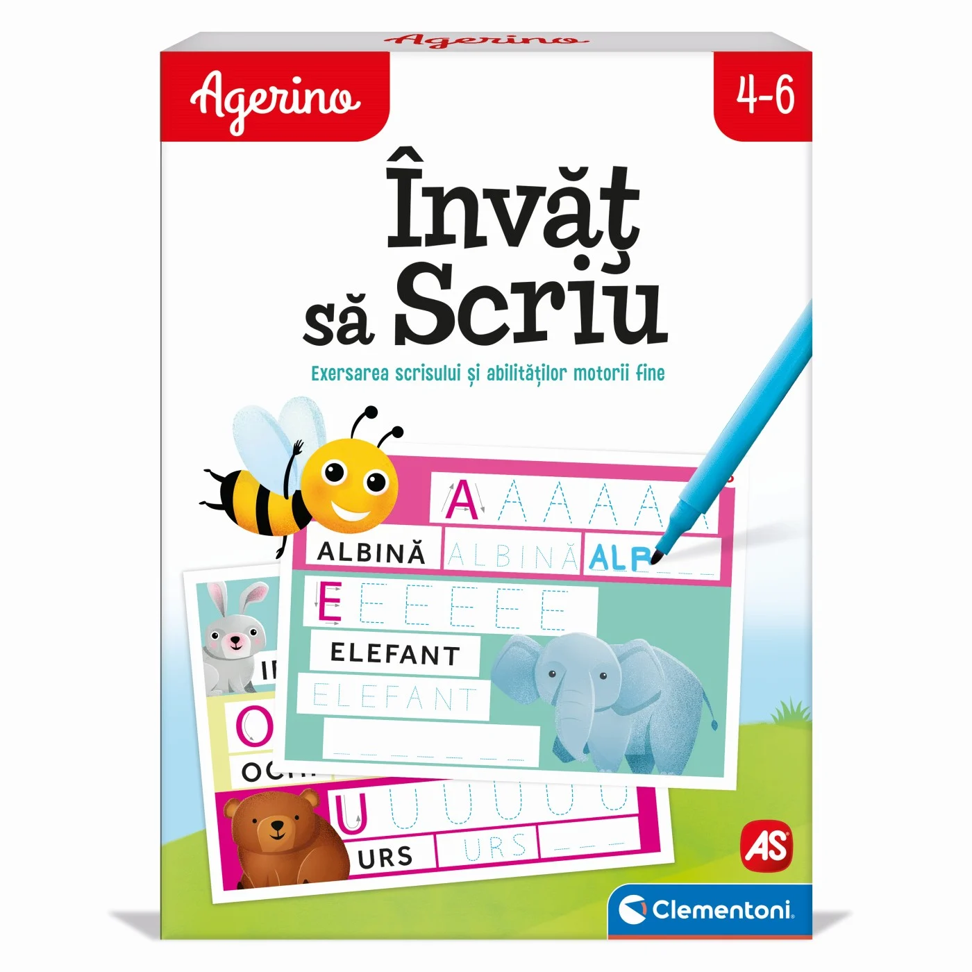 Joc educativ Agerino Invat sa scriu AS 5 ani+ [0]