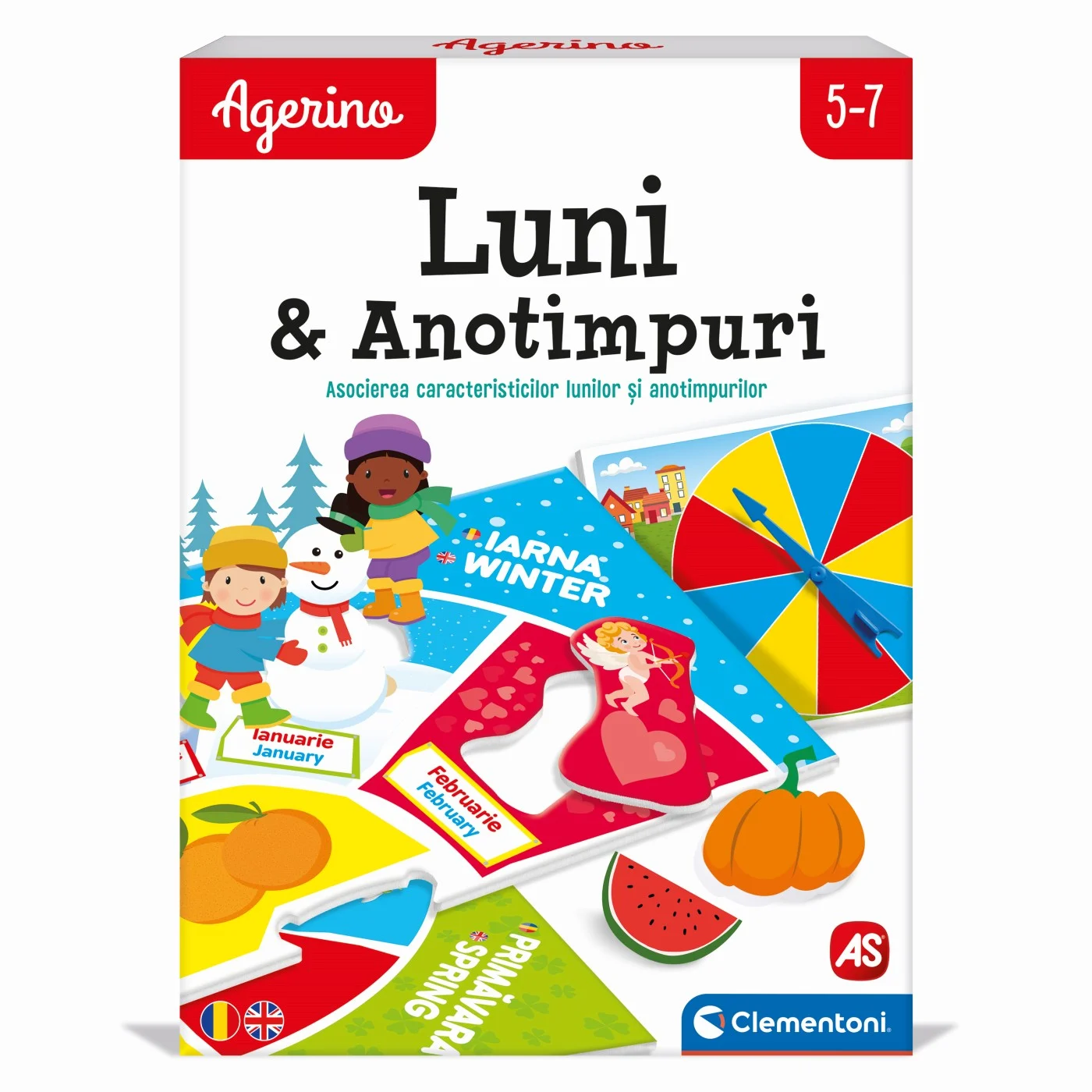 Joc educativ Agerino Luni si Anotimpuri AS 5 ani+ [0]