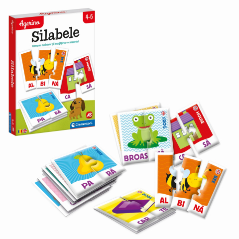 Puzzle educativ Agerino Silabele [2]