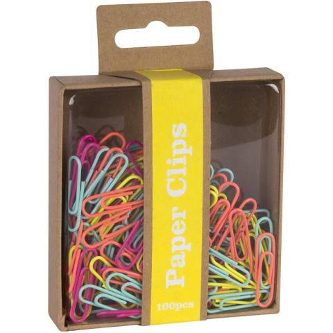 Birotică și accesorii birou - Agrafe birou multicolor 100/set Apli