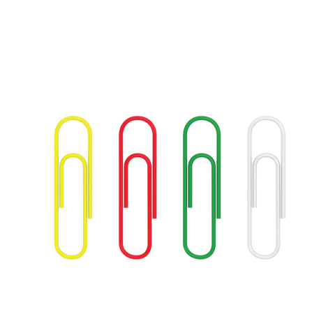 Agrafe hartie ErichKrause 28mm multicolor [1]