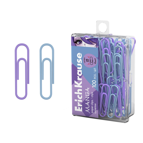 Noutăți Librăria Compas - Agrafe hartie ErichKrause Manga 28mm culori asortate