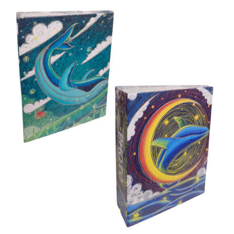 Rame și albume foto - Album foto 10x15cm 100 poze motiv balena