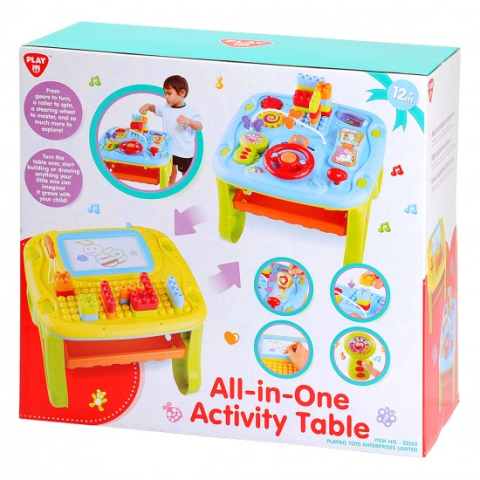 Jucării interactive și tematice - All-in-one Masuta cu activitati multiple 12 luni+ Playgo