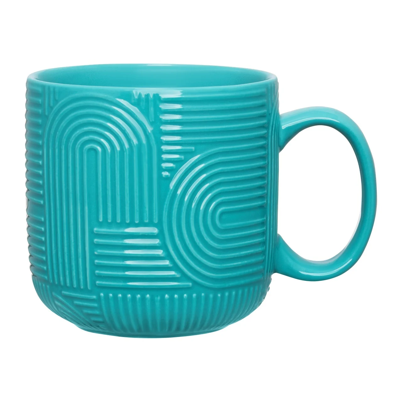 Casă și decorațiuni - Cana portelan 390 ml verde Arco Ambition