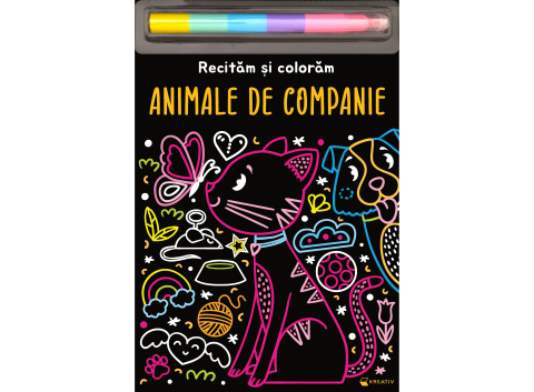 Cărți - Animale de companie – Recitam si coloram