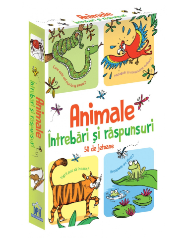 Noutăți Librăria Compas - Animale. Intrebari si raspunsuri 50 de jetoane