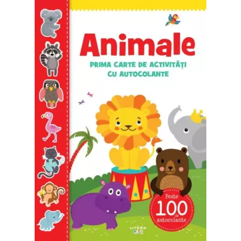 Cărți - Animale. Prima carte de activități cu autocolante