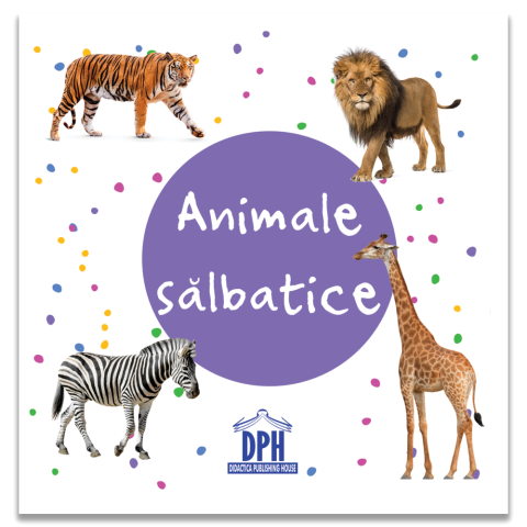 Noutăți Librăria Compas - Animale salbatice - carte pliata
