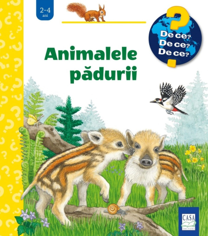 Cărți - Animalele padurii - Patricia Mennen