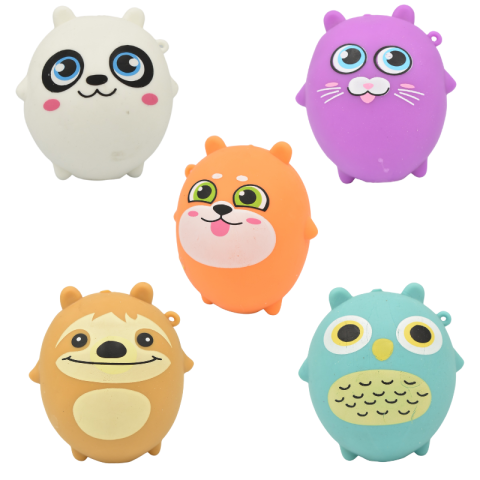 Jucării senzoriale și antistres - Animalut squishy diverse culori Piccolino
