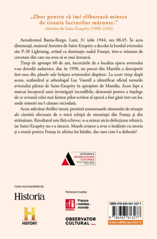 Antoine de Saint-Exupery: ultimul zbor - Jacques Pradel, Luc Vanrell [1]
