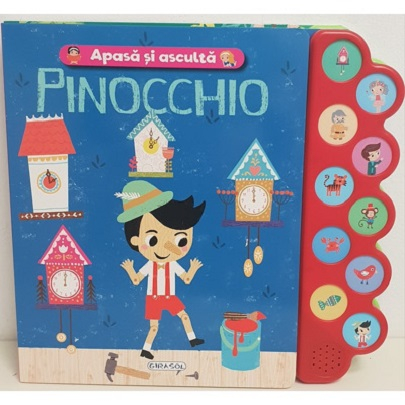 Cărți - Apasa si asculta. Pinocchio