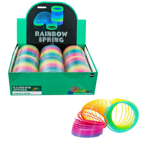 Arc curcubeu 8.7cm jucarie spirala multicolora [1]