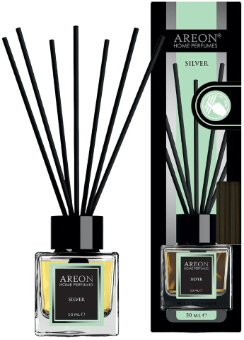 Odorizante și uleiuri esentiale - Odorizant camera Areon Silver 50 ml