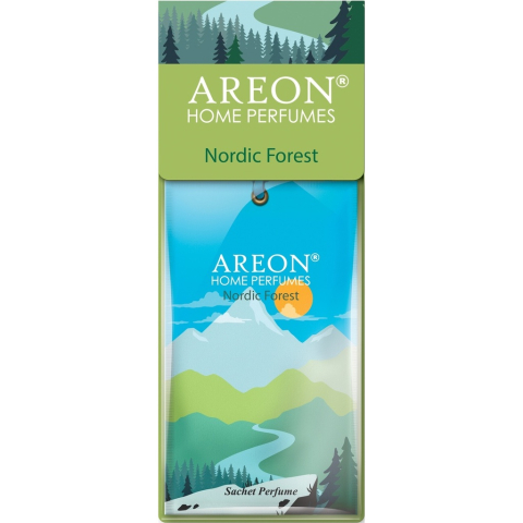 Odorizante și uleiuri esentiale - Odorizant Areon Home Sachet Perfume Nordic Forest