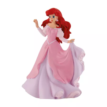 Jucării și jocuri - Figurina Ariel in rochie roz 10 cm Bullyland
