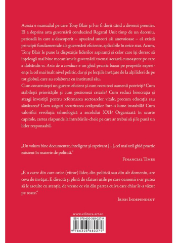 Arta de a conduce. Lectii pentru secolul XXI - Tony Blair [1]