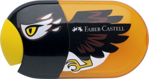 Ascutițori - Ascutitoare cu radiera Vultur Faber-Castell dubla plastic