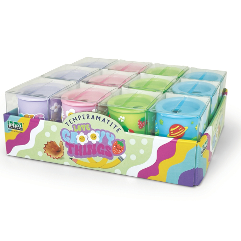 Instrumente de scris - Ascutitoare dubla cu container Groovy Things culori diferite