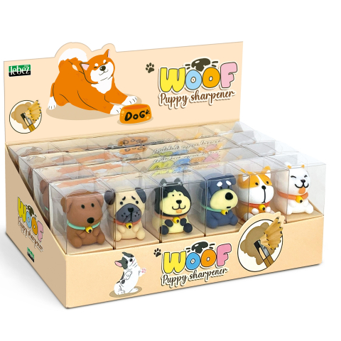 Ascutitoare de creion cu o gaura Puppy Woof modele diferite [4]