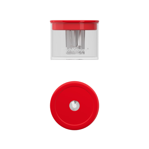 Ascutitoare din plastic ErichKrause S-Keg Neon cu recipient culori diferite 39 x 31 x 39 mm [2]