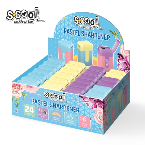Ascutitoare pastel cu container S-COOL [1]
