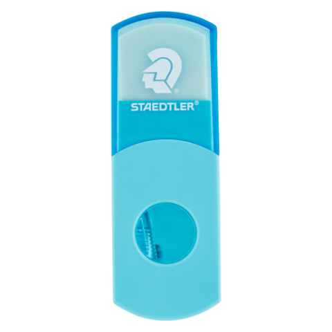Instrumente de scris - Ascutitoare cu radiera Staedtler 2 in 1 turcoaz