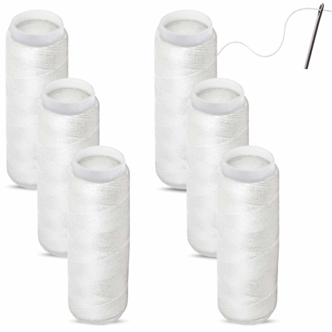 Artă și creativitate - Ata alba 80m 6 buc /set