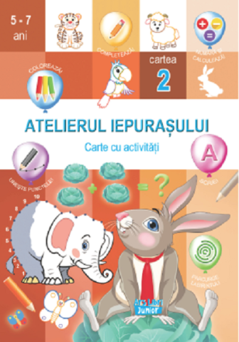 Noutăți Librăria Compas - Atelierul iepurasului. Cartea 2 cu activitati - Ars Libri