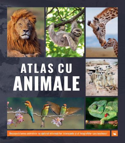 Enciclopedii și atlase pentru copii - Atlas cu animale