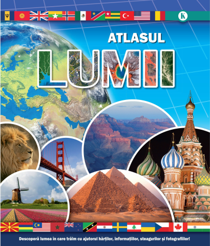 Enciclopedii și atlase pentru copii - Atlasul lumii junior