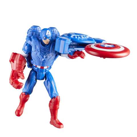 AVANGERS EPIC HERO BATTLE GEAR FIGURINA CAPTAIN AMERICA 10CM [4]