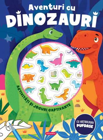 Cărți - Aventuri cu dinozauri - Activitati si jocuri captivante