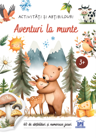 Cărți - Aventuri la munte. Activitati si  abtibilduri