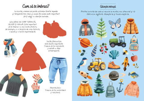 Aventuri la munte. Activitati si  abtibilduri [2]