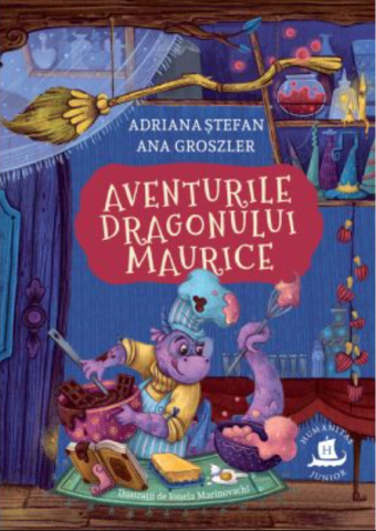 Cărți pentru copii - Aventurile dragonului Maurice - Adriana Stefan, Ana Groszler