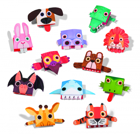 Set Origami Incepatori Animale Baby Origami Ludattica [1]