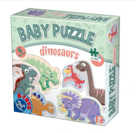 Puzzle - Baby Puzzle Dinozauri D-Toys 24 piese