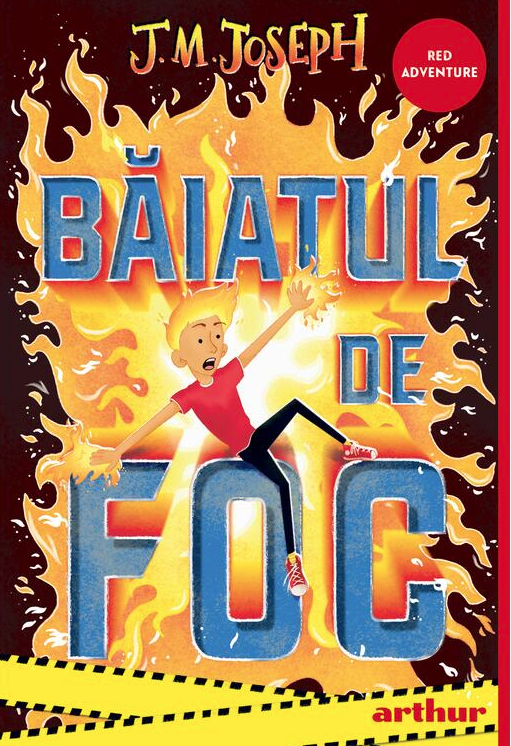 Cărți pentru copii - Baiatul de foc. Volumul 1 - J.M. Joseph