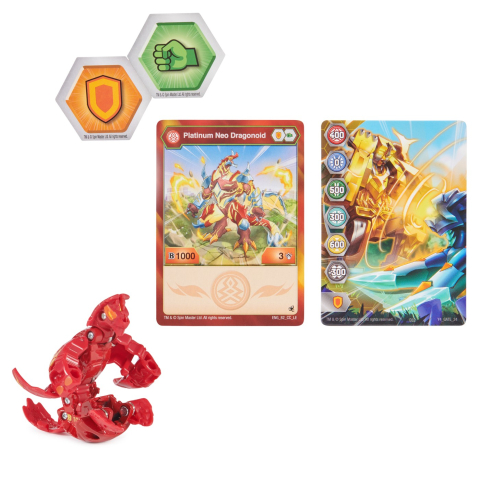 BAKUGAN S5 PLATINUM NEO DRAGONOID [1]