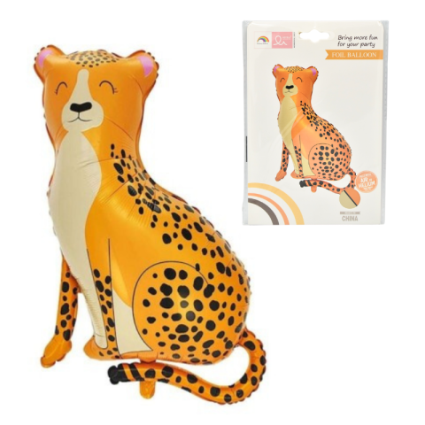 Articole Party - Balon folie figurina leopard
