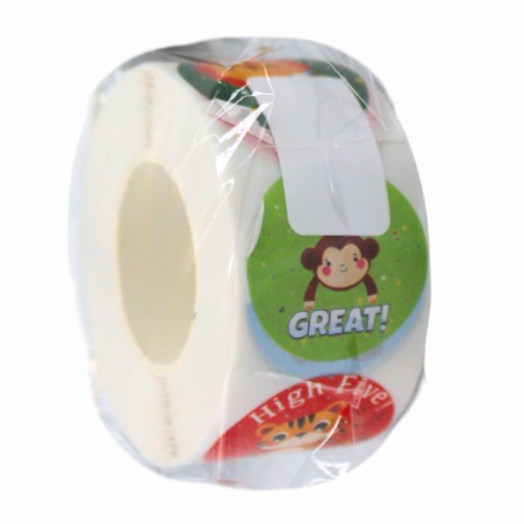 Banda adeziva cu autocolante animale 2,5 cm modele diferite [6]