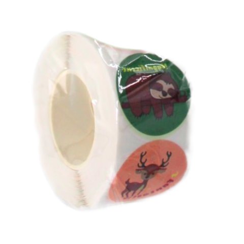Banda adeziva cu autocolante animale 2,5 cm modele diferite [2]